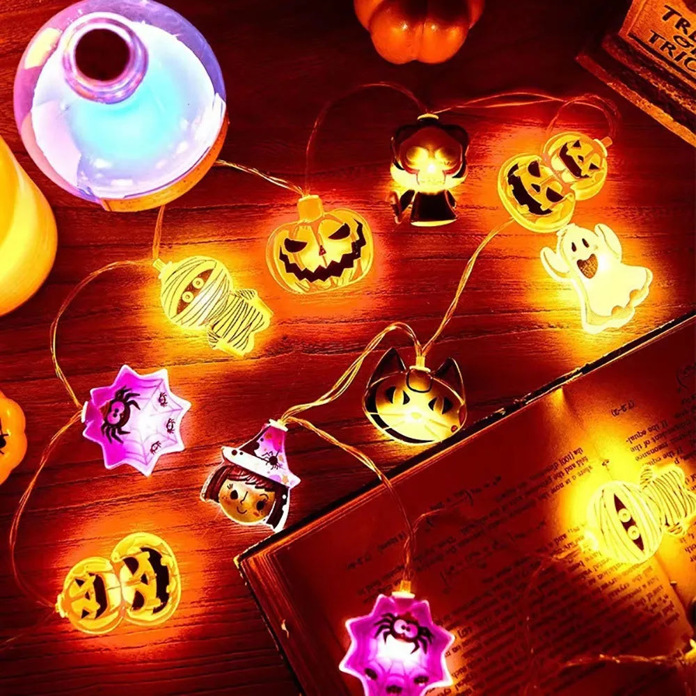 Spooky-Cute Halloween String Lights