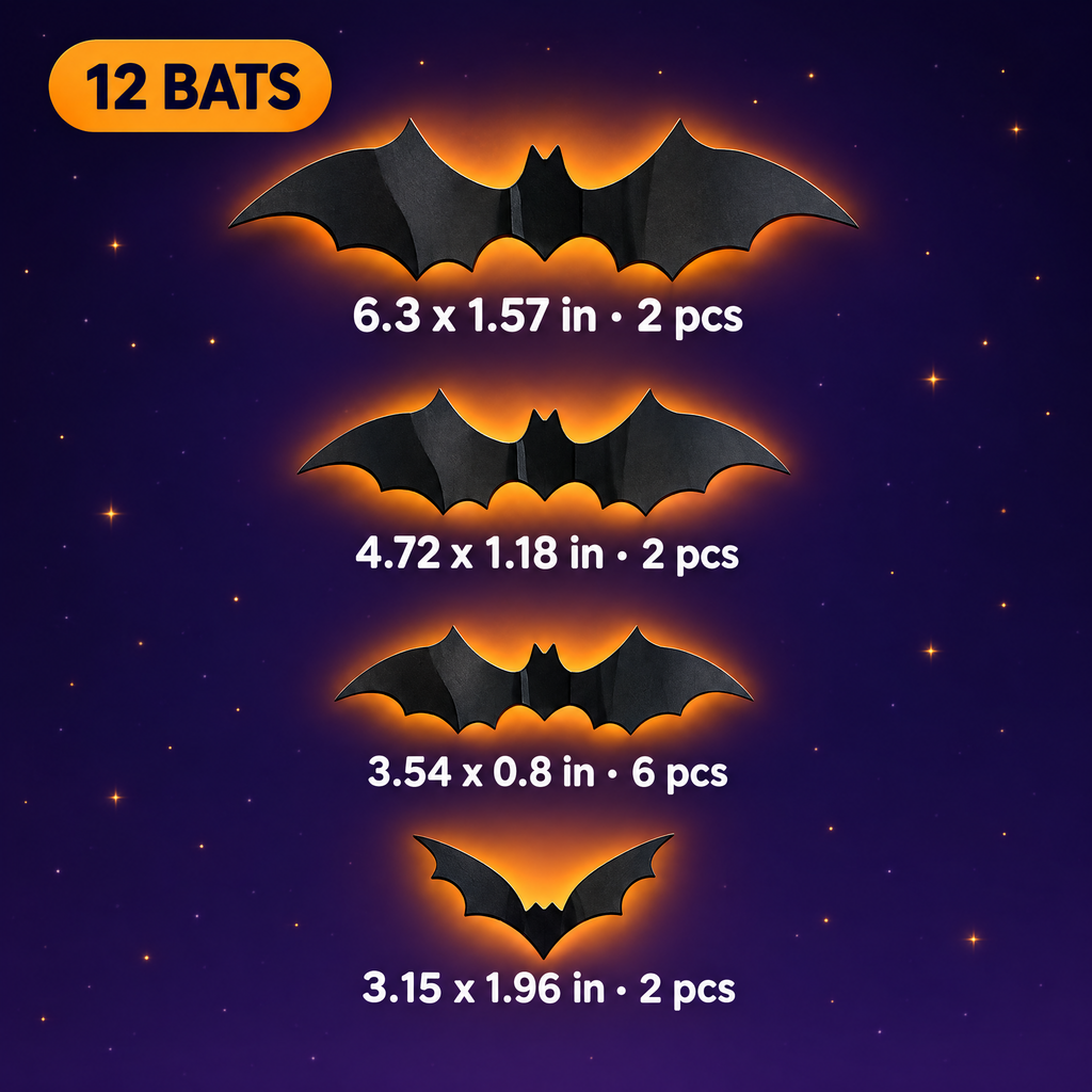 12 bat pack sizes