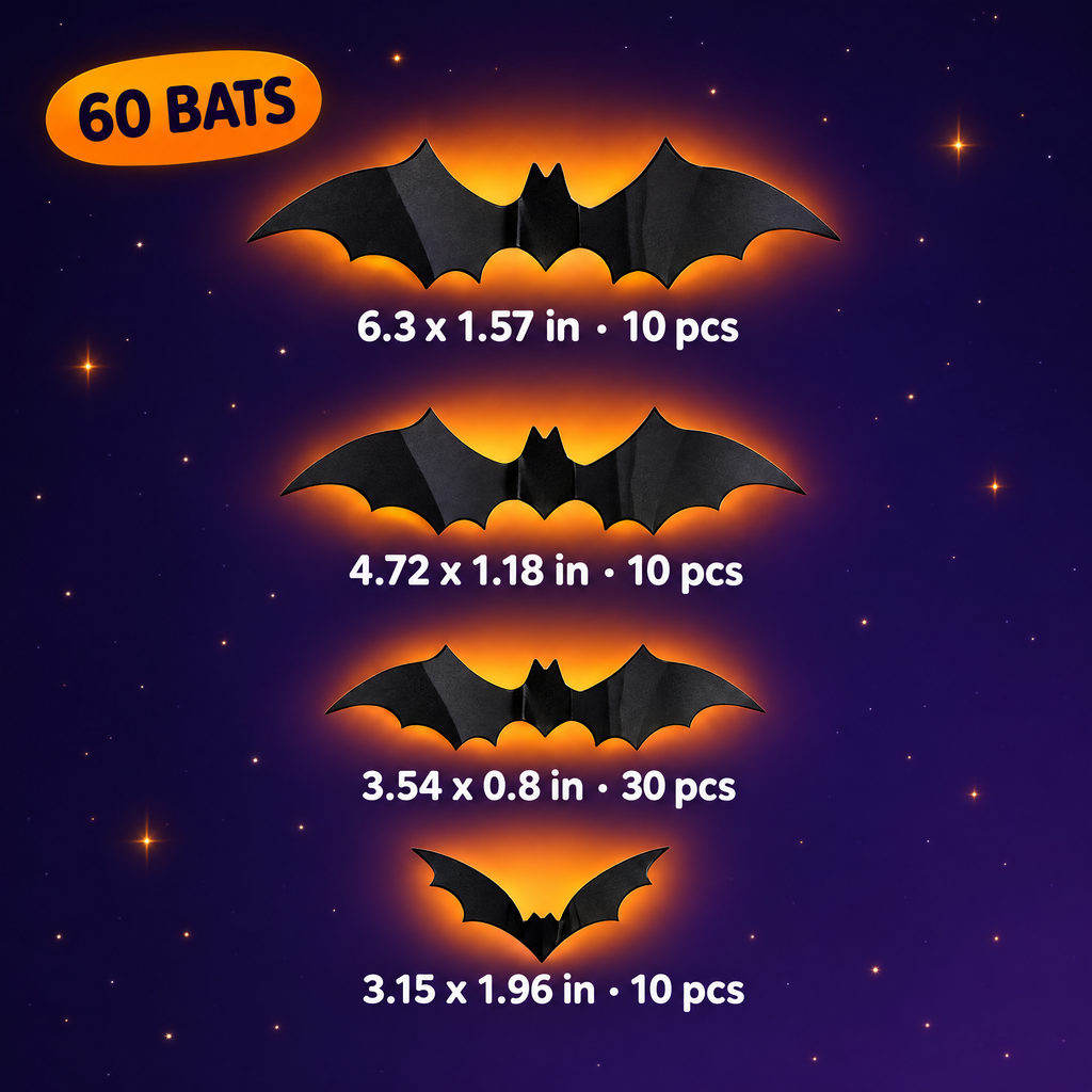 60 bat pack sizes